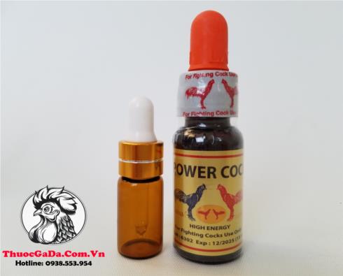Thuốc Gà Đá POWER COCK Nhập Khẩu Thái Lan Tốt Cho Gà Đá Cựa - Chai 15ml