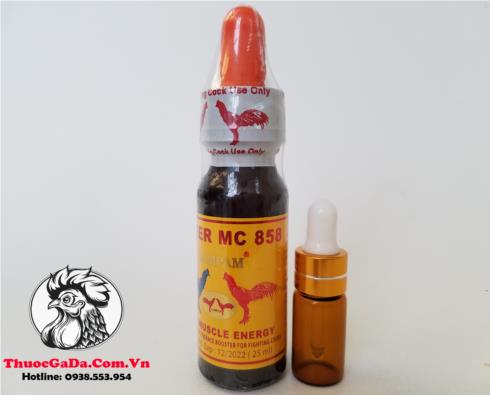 Thuốc Gà Đá POWER MC 858 - LAMPAM Của Thái Lan Tốt Cho Chiến Kê - Chai 5ml