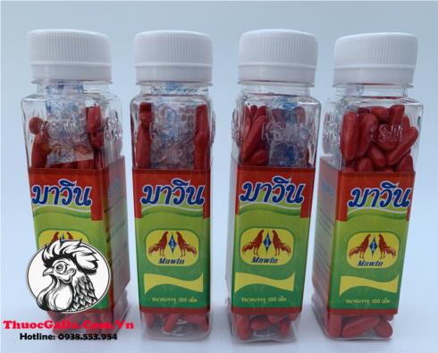 Thuốc Gà Đá MAWIN Của Thái Lan Bổ Sung Vitamin Giúp Bổ Máu Tốt Nhất - 4 Hủ 400 Viên