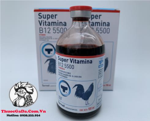 Thuốc Nuôi Gà Đá B12 5500 Của Mexico Bổ Sung Dưỡng Chất Cần Thiết Cho Chiến Kê - Chai 20ml